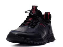 Sneakers piele naturala perforati, E6E620010 01-N